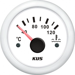 Указатель температуры воды 40-120 град бел/бел (WW) KUS (KY14304)